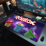 Mousepad HD Printing Computer Gamers Locking Edge Non-slip Mouse Pad XXL90x40cm Keyboard PC R-ROBLOXES Desk Pad