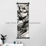 Naruto Home Decoration Scrolls Picture Hyuga Hinata Anime Canvas Wall Art Interior Hanging Painting Uchiha Itachi Figures Poster