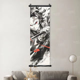 Demon Slayer Poster Home Decor Hashibira Inosuke Canvas Scrolls Picture Agatsuma Zenitsu Wall Art Kamado Nezuko Hanging Painting