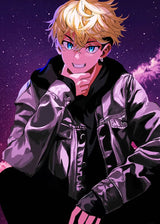 Japanese Anime Figure Tokyo Revengers Poster Aesthetic Mikey Hanma Shuji Manga Canvas Painting Wall Art Mural Kawaii Room Decor