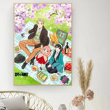 Classic Retro Wall Art, Anime "Spy X Family", HD Canvas Printed Poster, Home Living Room Bedroom Decorative Painting