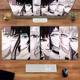 Comic Chainsaw Man XXL Mouse Pad Anime reze Gamer Makima Gaming Accessories 400x900mm Large Keyboard Desk Mat Computer Keyboard