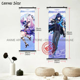 Genshin Impact Game Character Home Decor HD Print Paintings Anime Picture Wall Art Canvas Interior Posters Bedside Background