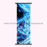 Demon Slayer: Kimetsu No Yaiba Wall Art Canvas Scrolls Pictures Hanging Painting Anime Rengoku Kyoujurou Home Decor Print Poster