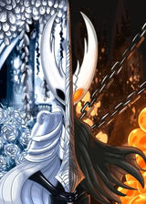 Hot Video Game Anime Hollow Knight Cartoon Characters Poster and Prints Canvas Painting Wall Art Pictures Home Gamer Room Decor