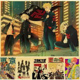 Anime T-Tokyo R-Revenger Poster High Quality Wall Art for Home Office Bedroom Living Room Hallway Bar Perfect Gift Idea