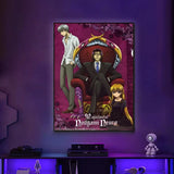 Neuro Supernatural D-Detectives Poster Versatile HD Waterproof Wall Art Self-Adhesive Decor For Any Space Ideal Gift
