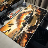 HD World of Tanks Mouse Pad Anime Mousepad Playmat Desk Mats Rubber Non-slip XXL Laptop Keyboard Mouse Mat PC Gaming Accessories