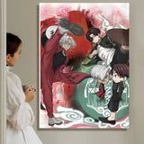 Anime T-Tokyo Revengers Painting Calligraphy HD Waterproof Canvas Art: Aesthetic Wall Decor Home,Bar & More