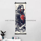 Naruto Home Decoration Hanging Painting Hyuga Hinata Wall Art Scrolls Picture Uchiha Itachi Japanese Anime Canvas Decor Posters