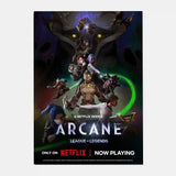 Anime Game Arcane Jinx Main Art Poster Aesthetic Canvas Painting Posters and Prints Wall Art Picture For Living Room Decoration