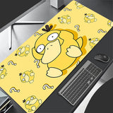 Anime Mouse Pads Big Gamer XXL Keyboard Desk Mouse Mat Carpet Rubber Tapis Souris Gaming Psyduck Notbook Pc P-pokemons Mousepad