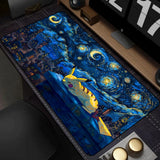 New Kawaii Japan Anime Pikachu Leather Mouse Pad PC Colorful Gamer Cabinet Mousepad Pokemon Keyboard Rug Laptop Gaming Desk Mat