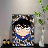 Anime Kaitou Kid Detective Conan Magic Kaito-Detective Conan Poster HD Posters Home Room Bar Cafe Decor Art Wall Painting Pictur
