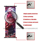 Demon Slayer: Kimetsu No Yaiba Wall Art Canvas Scrolls Pictures Anime Poster Hanging Painting Print Home Decoration Living Room