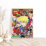 Anime Tokyo R-Revengers Poster  Self-adhesive Art Waterproof Paper Sticker Coffee House Bar Dorm Room Wall Decor