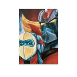 Grendizer Japan Anime Canvas Poster Prints  Fashion Wall Art Decor for Living Room Bedroom Home  Stylish Japanese Anime Artwork