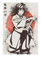 Canvas Painting Wall Art Pictures Demon Slayer Japan Anime Poster Print Tanjiro Zenitsu Characters Portrait Room Home Decoration