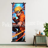 Hot Japanese Anime Scroll Canvas Wall Hanging Painting Kakashi Home Anime Poster Sasuke Art Room Decoration Kid Gift Itachi