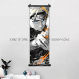 Naruto Home Decoration Hanging Painting Hyuga Hinata Wall Art Scrolls Picture Uchiha Itachi Japanese Anime Canvas Decor Posters